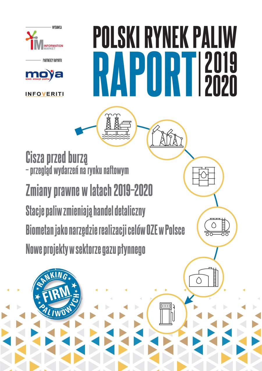 Okładka Raport - Polski Rynek Paliw 2019/2020