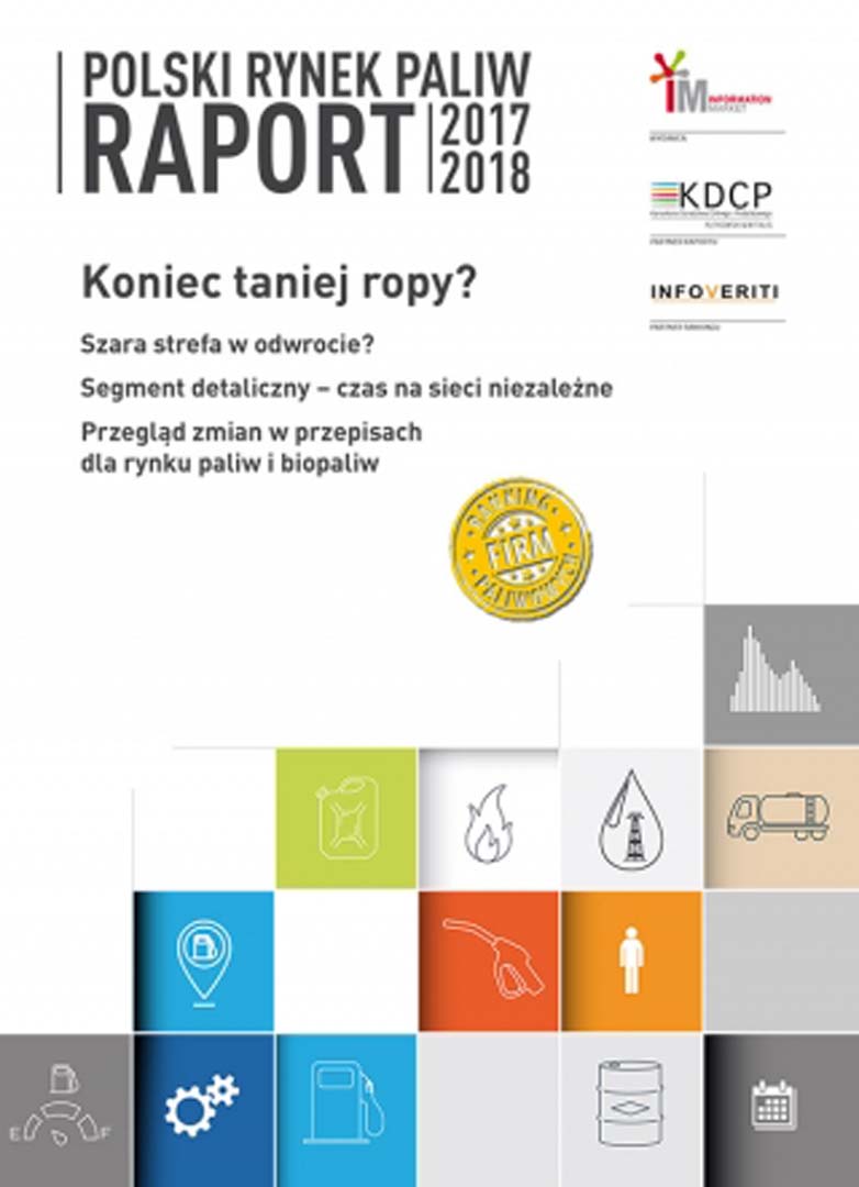 Okładka Raport - Polski Rynek Paliw 2017/2018