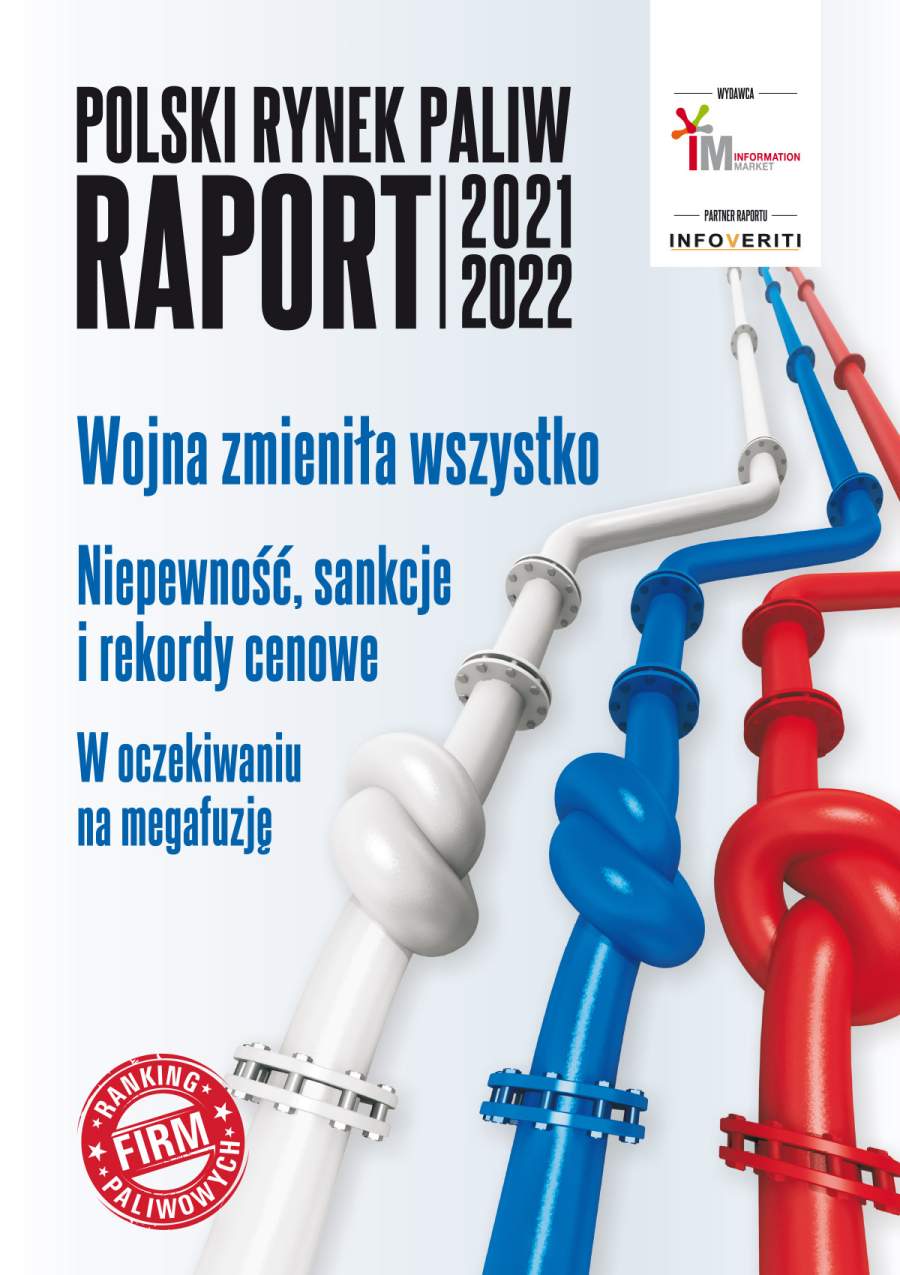 Okładka Raport - Polski Rynek Paliw 2021/2022
