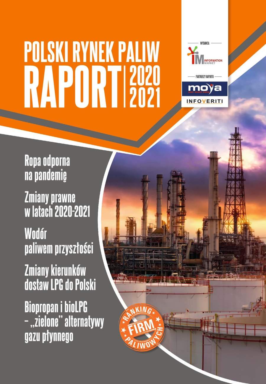 Okładka Raport - Polski Rynek Paliw 2020/2021